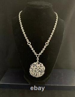 KTF Trifari Signed Alfred Philippe 1937-38 Diamante Necklace with Patent RARE