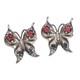 Lot of 2 Vintage Trifari Sterling Silver Alfred Philippe Butterfly Brooch Pin