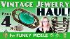 Part 4 Antique U0026 Vintage Jewelry Haul How To Identify Old Estate Costume Jewelry 101 Learn School