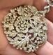 RARE CROWN TRIFARI ALFRED PHILIPPE RHODIUM PLATED PENDANT NECKLACE Pat. 107131