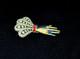 RARE Estate Alfred Philippe Trifari Sterling Jeweled Rhinestone Hand Fur Clip