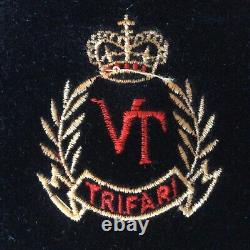 RARE TRIFARI 1954 Alfred Philippe Lily Of The Valley Crystal Brooch & Earrings