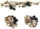 RARE! TRIFARI ALFRED PHILIPPE 1930s Moghul / Sherezade Brooch, Earrings