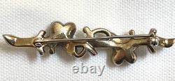 RARE! TRIFARI ALFRED PHILIPPE 1930s Moghul / Sherezade Brooch, Earrings