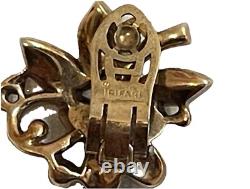 RARE! TRIFARI ALFRED PHILIPPE 1930s Moghul / Sherezade Brooch, Earrings