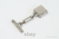 RARE Trifari Alfred Philippe Photo Album Fob Pin Locket Sterling Silver Brooch