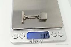 RARE Trifari Alfred Philippe Photo Album Fob Pin Locket Sterling Silver Brooch