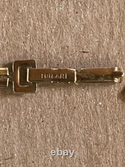 RARE VINTAGE 1950's Crown Trifari Alfred Philippe Whit Milk Glass Dogwood