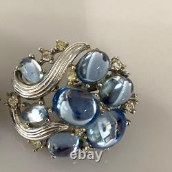 RARE VTG Crown Trifari Alfred Philippe Reflections Jewels Of Fantasy Earrings