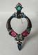 RARE Vintage TRIFARI Moghul Jewels of Tanjore Brooch 1945 by Alfred PHILIPPE