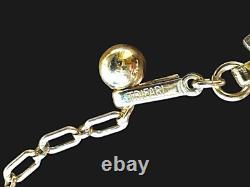 Rare 1950's Crown Trifari'versailles' Marquise Crystal Rhinestone Link Necklace