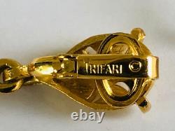 Rare Alfred Philippe Crown TRIFARI Earrings Mid century clip on