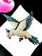 Rare Exceptional 1937 Ktf Trifari Alfred Philippe Parakeet Bird On Branch Brooch