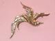Rare & Lovely TRIFARI Vintage Gold Plate Bird Of Paradise Pin Alfred Philippe