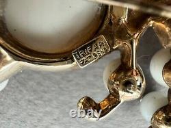 Rare Unusual Vintage Alfred Philippe Trifari Poodle Brooch Pin