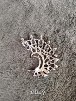 Rare VTG Rhinestone ALFRED PHILIPPE TRIFARI BROOCH PIN CLIP