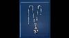 Rare Vintage 1950 Trifari Diamante Heiress Collection Drop Dangle Necklace Alfred Philippe Design