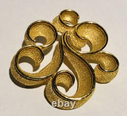 Rare Vintage Alfred Philippe? Crown TRIFARI Brooch Mid century
