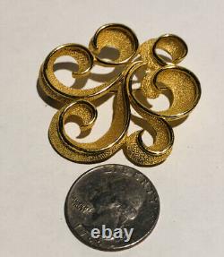 Rare Vintage Alfred Philippe? Crown TRIFARI Brooch Mid century