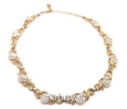 Rare Vintage Crown Trifari Alfred Philippe Circa 1945 Fruit Salad Necklace Apple