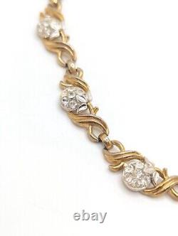 Rare Vintage Crown Trifari Alfred Philippe Circa 1945 Fruit Salad Necklace Apple