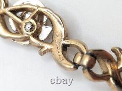 Rare Vintage Crown Trifari Alfred Philippe Circa 1945 Fruit Salad Necklace Apple