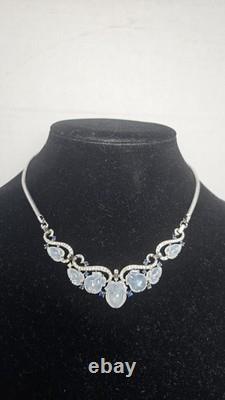 Rare Vintage Crown Trifari Fruit Salad Necklace by Alfred Philippe In 1930's