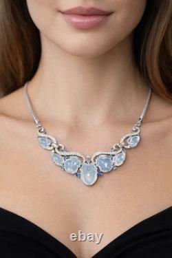 Rare Vintage Crown Trifari Fruit Salad Necklace by Alfred Philippe In 1930's