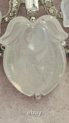 Rare Vintage Crown Trifari Fruit Salad Necklace by Alfred Philippe In 1930's