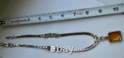 Rare Vintage Trifari Alfred Philippe Necklace 1942 Faux Golden Sapphires