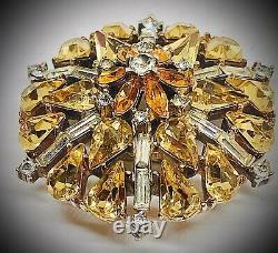 Regal Sunburstcrown Trifarialfred Philippepat. Pend. 1950sbrooch Pin