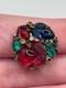 SINGLE Vintage Trifari Earring Clip On Alfred Philippe Tutti Frutti Fruit Salad
