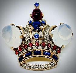 Sterlingcrown Trifarijellybelly Moonstonebrooch Pinalfred Philippe