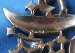 Striking Rare Crown Trifari Alfred Philippe Vintage Clair de Lune Necklace 14.5