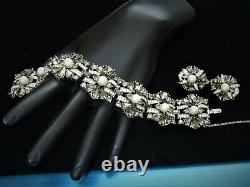 Stunningcrown Trifari Alfred Philippe Jewels Of India Moghul Bracelet Set Tb06
