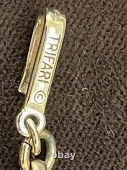 TRIFARI ALFRED PHILIPPE 1957 Turquoise blue Fruit salad 3 piece parure