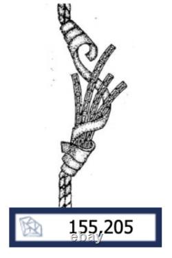 TRIFARI ALFRED PHILIPPE BAGUETTE CRYSTAL RHINESTONES NECKLACE -SIGNED withPAT PEND