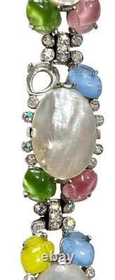 TRIFARI Alfred Philippe Fruit Salad Pearl Bracelet Multi Color Tutti Frutti READ