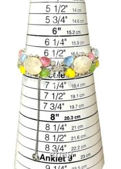 TRIFARI Alfred Philippe Fruit Salad Pearl Bracelet Multi Color Tutti Frutti READ