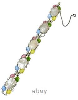 TRIFARI Alfred Philippe Fruit Salad Pearl Bracelet Multi Color Tutti Frutti READ