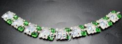 TRIFARI Alfred Philippe Fruit Salad Rhinestone Vintage Bracelet