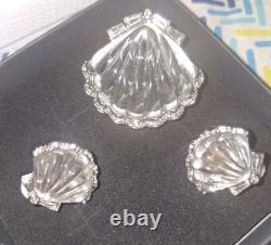 TRIFARI'Alfred Philippe Jelly Belly'Moonshell' Seashell Clip-On Earrings Pin