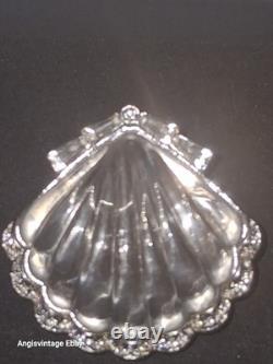 TRIFARI'Alfred Philippe Jelly Belly'Moonshell' Seashell Clip-On Earrings Pin
