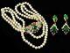 TRIFARI Alfred Philippe Jewels of India Pearl Necklace & Pendant Earrings