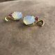 TRIFARI'Alfred Philippe' Moonstone Cabochon Clip Earrings Set