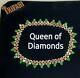 TRIFARI Alfred Philippe QUEEN OF DIAMONDS Emerald Green Rhinestone Gold Necklace