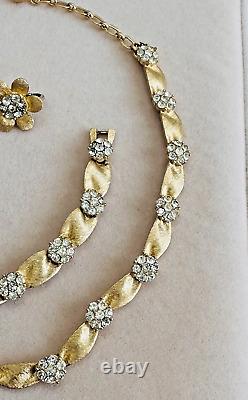 TRIFARI Alfred Philippe Rare Birthday Ribbon Necklace, Bracelet, Earring Set