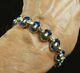 TRIFARI Alfred Philippe'Rue De La Paix' Sapphire Demilune and Baguette Bracelet