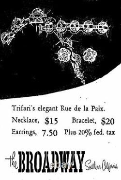 TRIFARI Alfred Philippe'Rue De La Paix' Sapphire Demilune and Baguette Bracelet