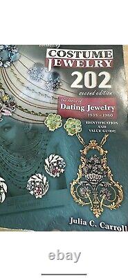 TRIFARI Alfred Philippe Set Coronet Gold Marquise Navette Parure Book